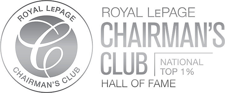 Royal LePage National Chairman's Club Award Top 1% (Hall of Fame)
