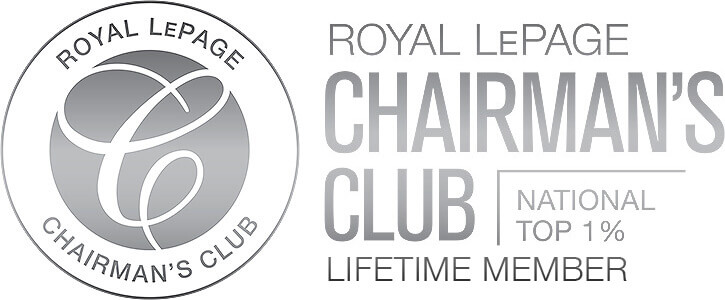 Royal LePage National Chairman's Club Award Top 1% (Lifetime Member)